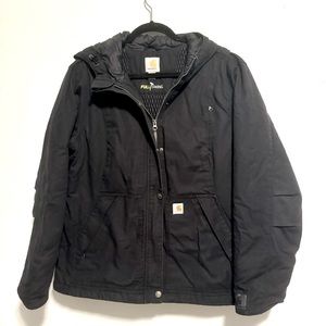 Carhartt Women’s Black Full Swing Cryder Jacket - L (12/14)